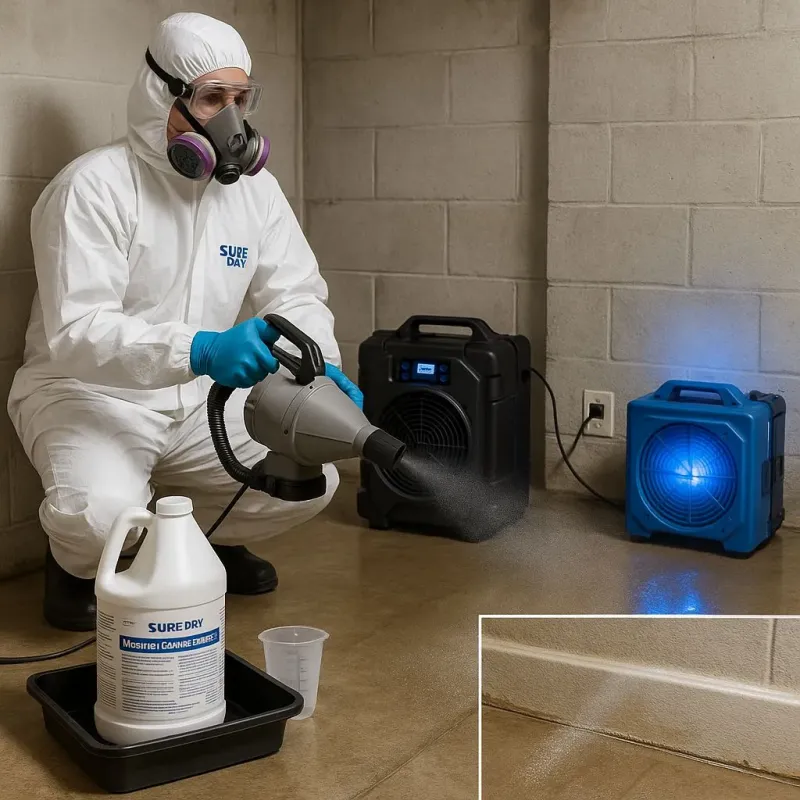 Sanitization and Odor Removal process in Williams Bay, WI