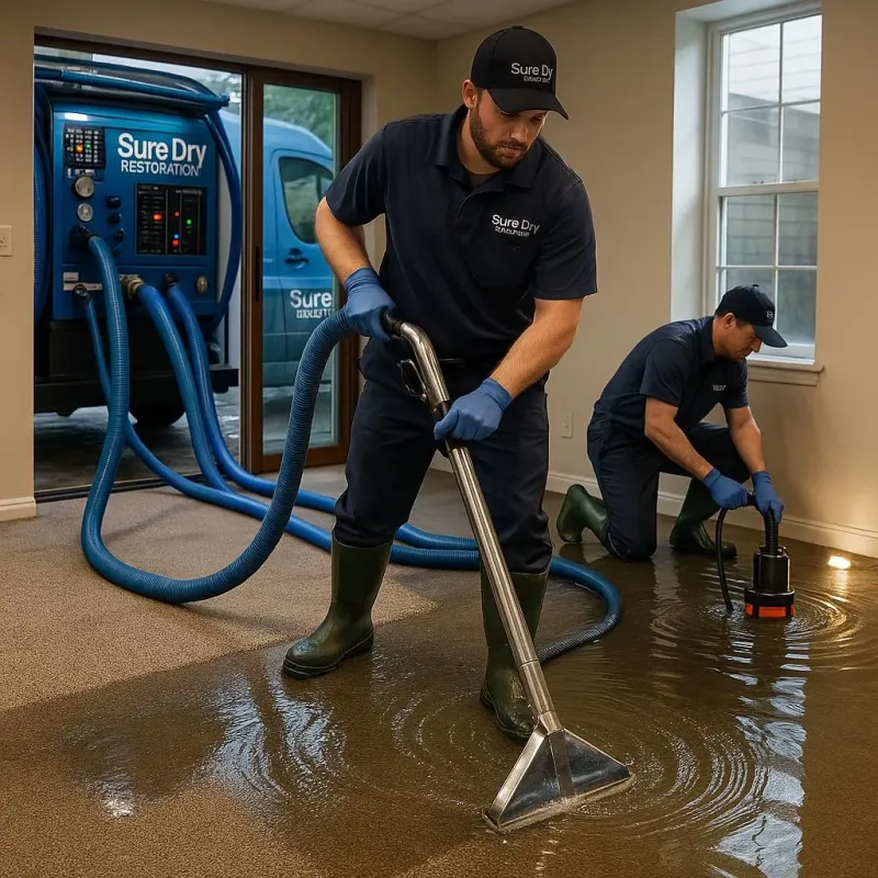 Water Extraction and Removal process in Williams Bay, WI